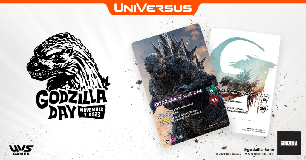 Godzilla Character card&nbsp;REVEALED!